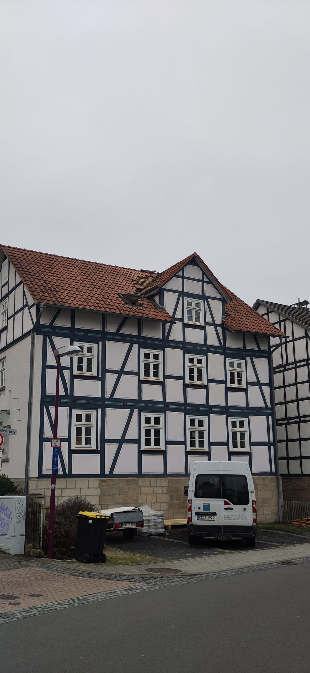 Fachwerkfenster - Doppeltverglast- Wiener Sprossen, dreiflüglig