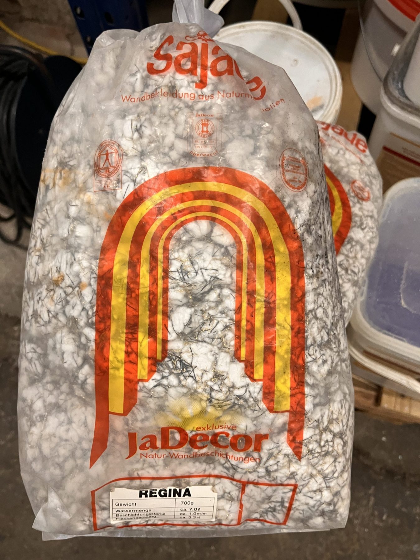 Wandbekleidung aus Naturmaterialien Regina Sajade, 700g, Marke JaDecor