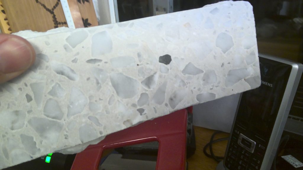 TERRAZZO Bodenplatten und Seiten